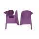 Purple Luxury Leather Diamond Car Floor Mats