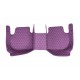 Purple Luxury Leather Diamond Car Floor Mats